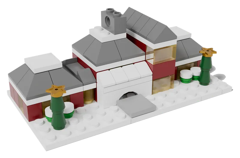 Christmas ornament edition of the French Country home